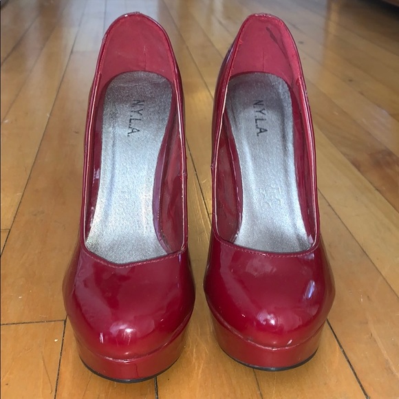 Ruby Red heels - Picture 3 of 3